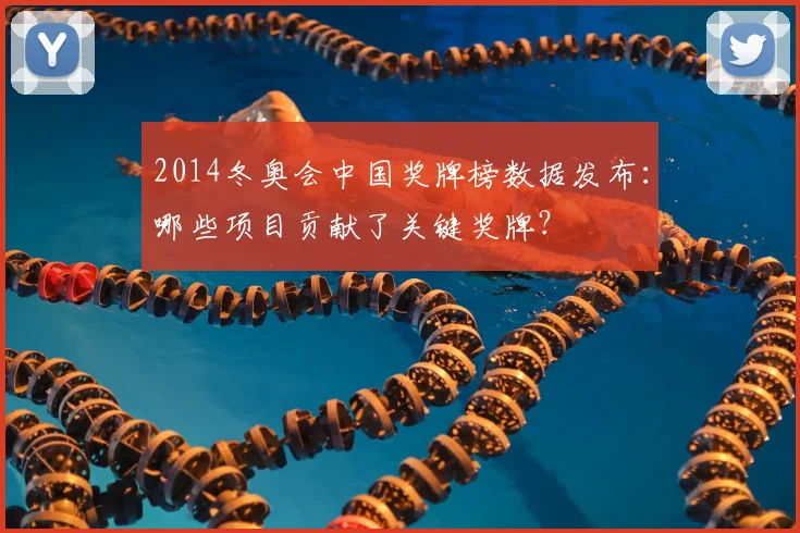 2014冬奥会中国奖牌榜数据发布：哪些项目贡献了关键奖牌？
